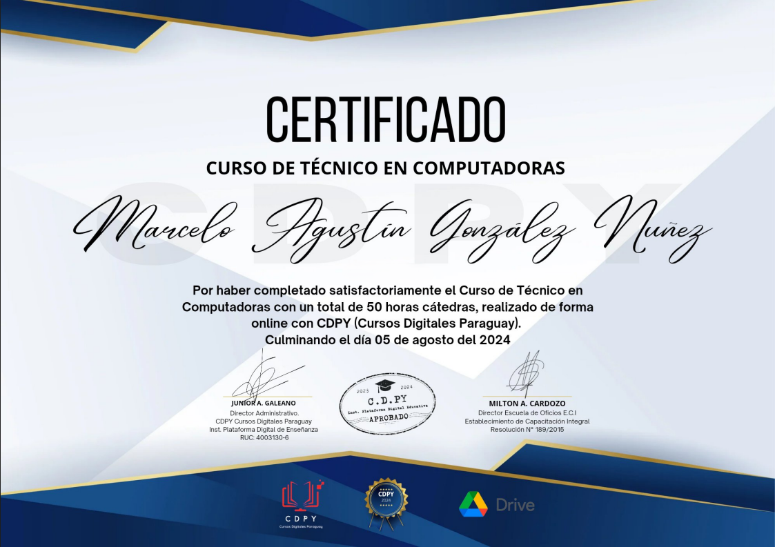 Certificado 2
